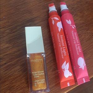 Clarins Lip Perfecter & Lip Comfort Oil